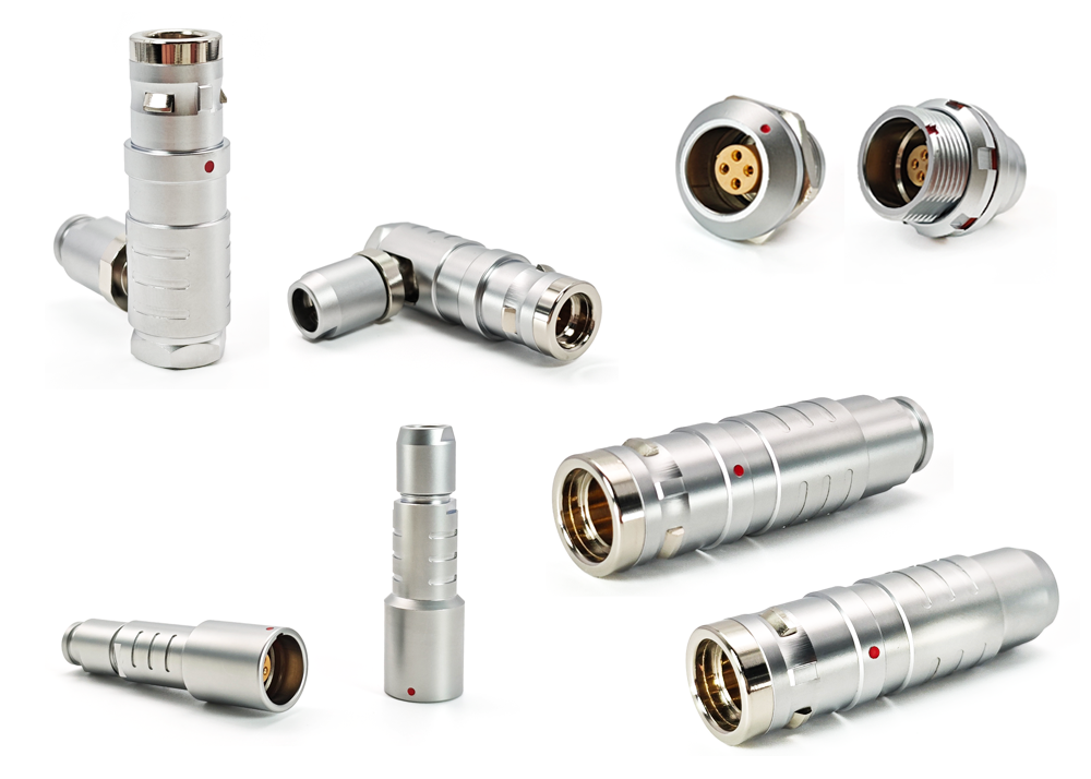 K 系防水推拉自鎖連接器